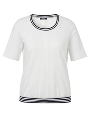 T-Shirt Rundhals 1/2 Arm - 994814 - Weiß