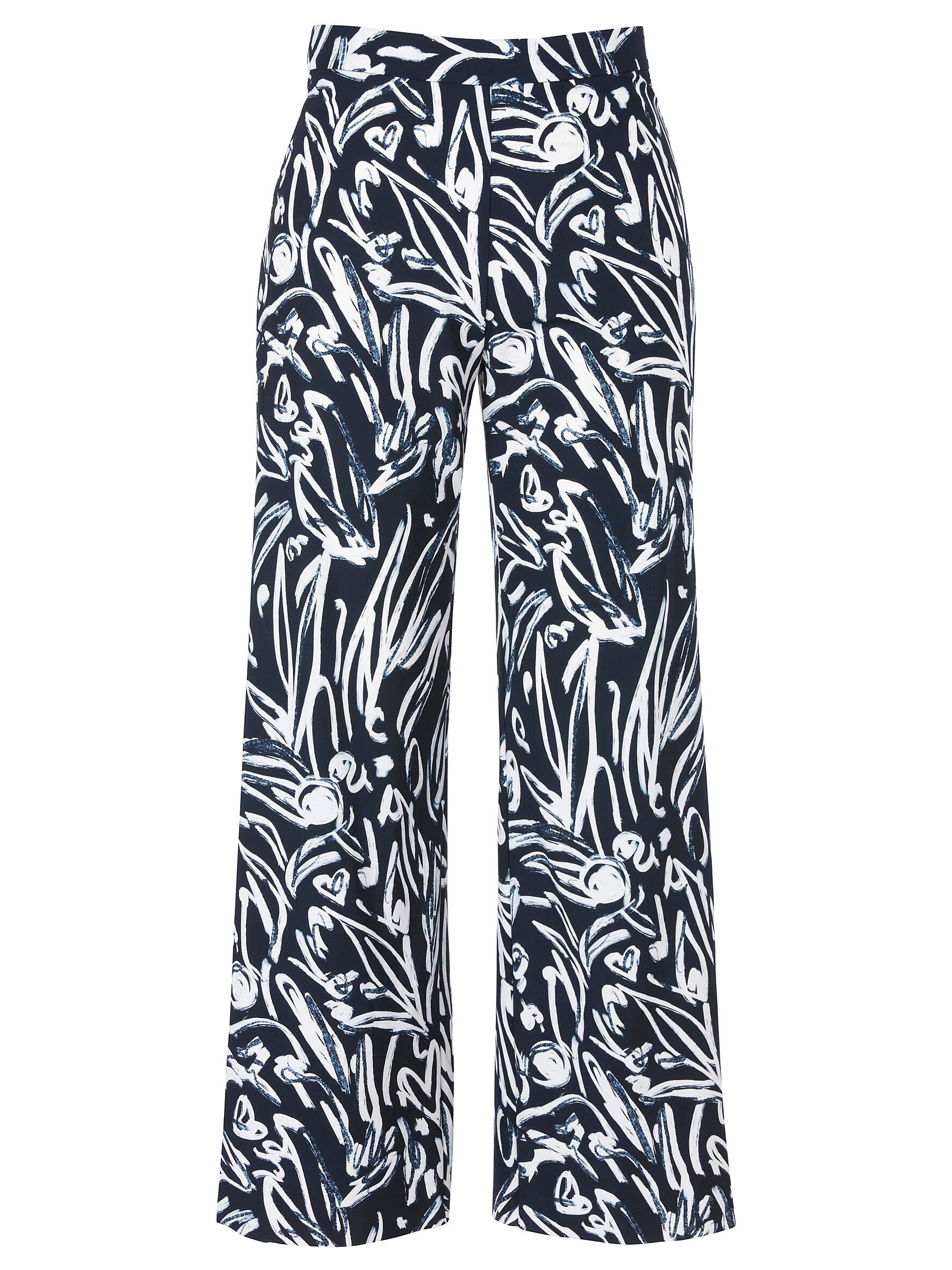Hose Wide Leg - 814994 - Blau | Weiß