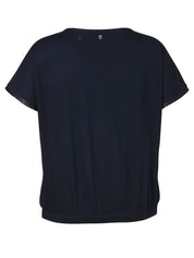 Bluse V-Ausschnitt ohne Arm - 814994 - Blau