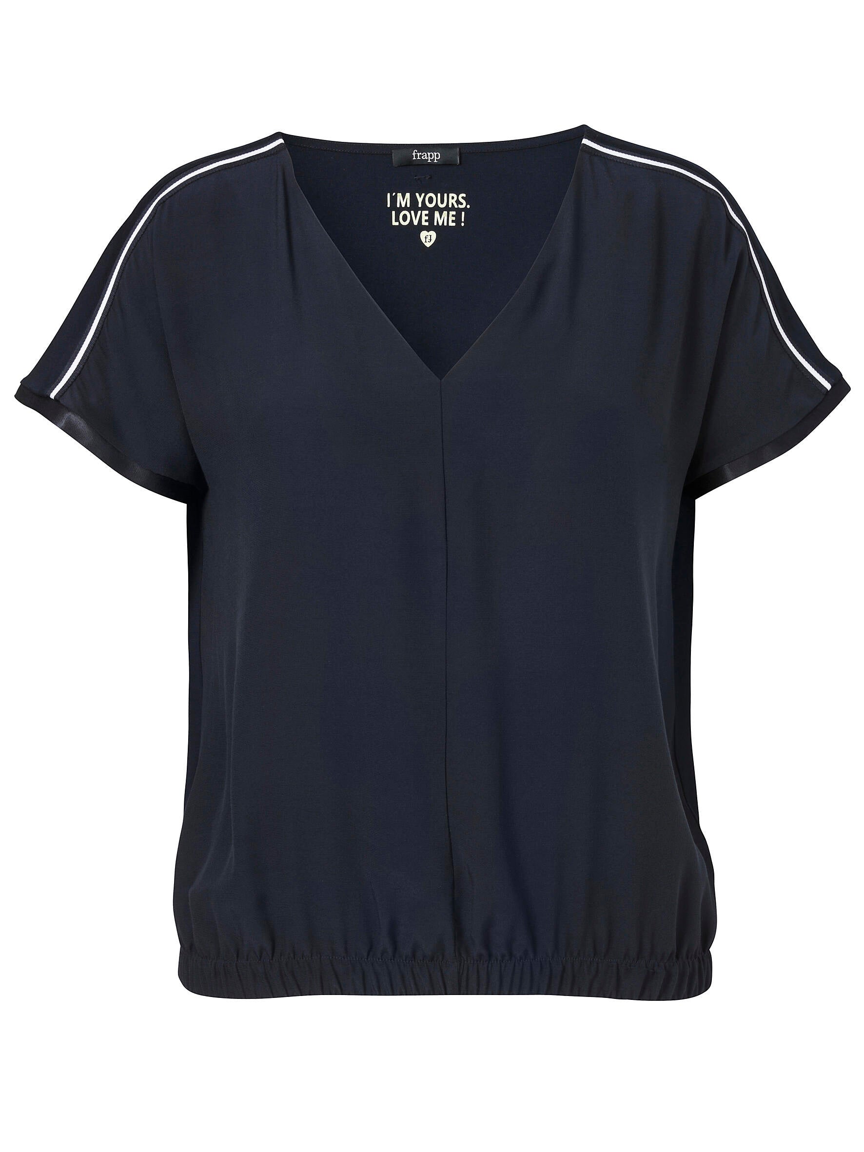 Bluse V-Ausschnitt ohne Arm - 814994 - Blau