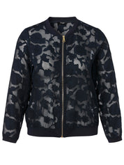 Blouson Kragen 1/1 Arm Zipper - 814 - Blau