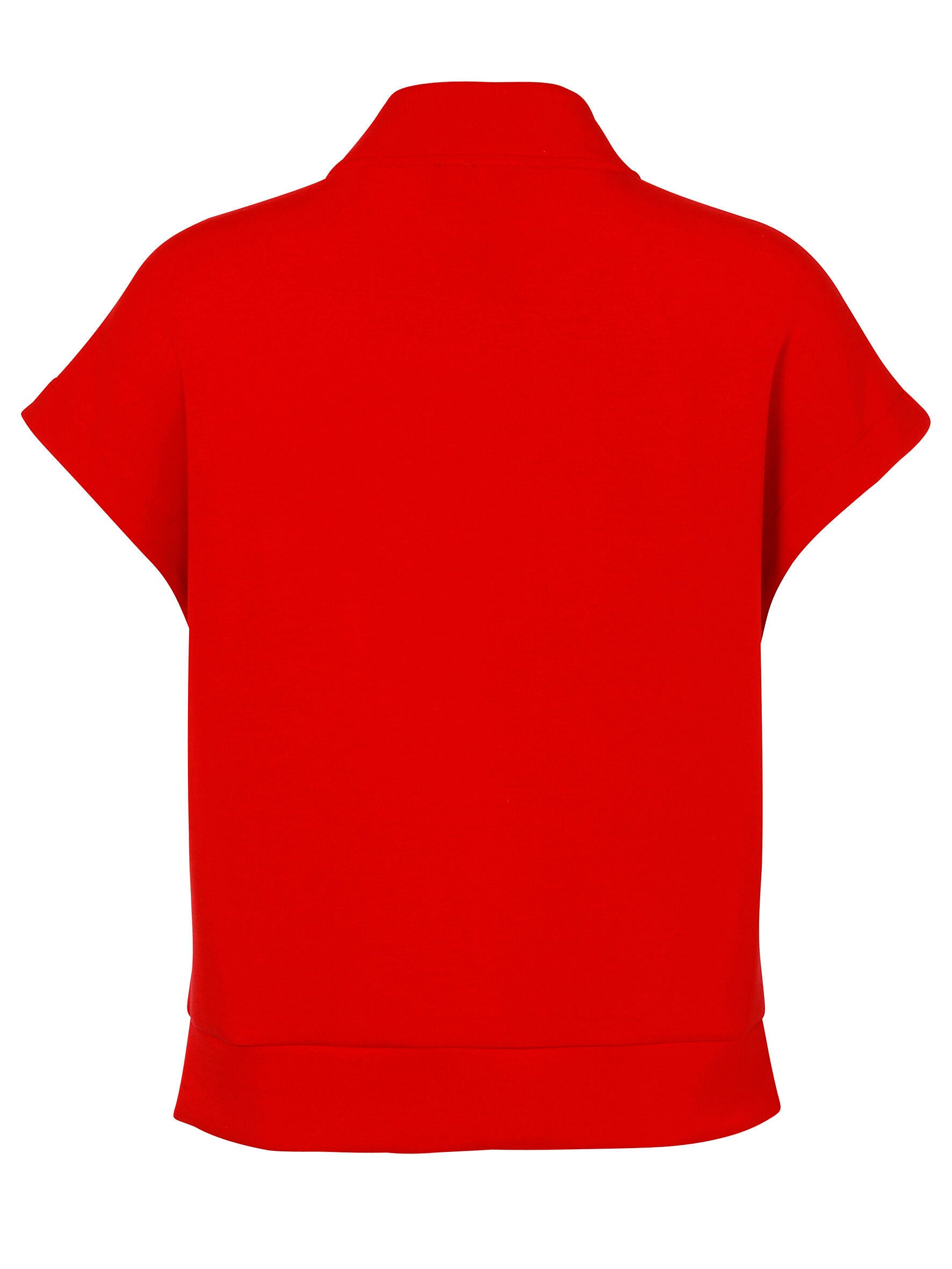 Weste mit Stehkragen - 354-red - Rot