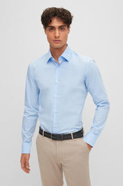 Hemd Slim Fit - 452-Light/Pastel Blue - Blau