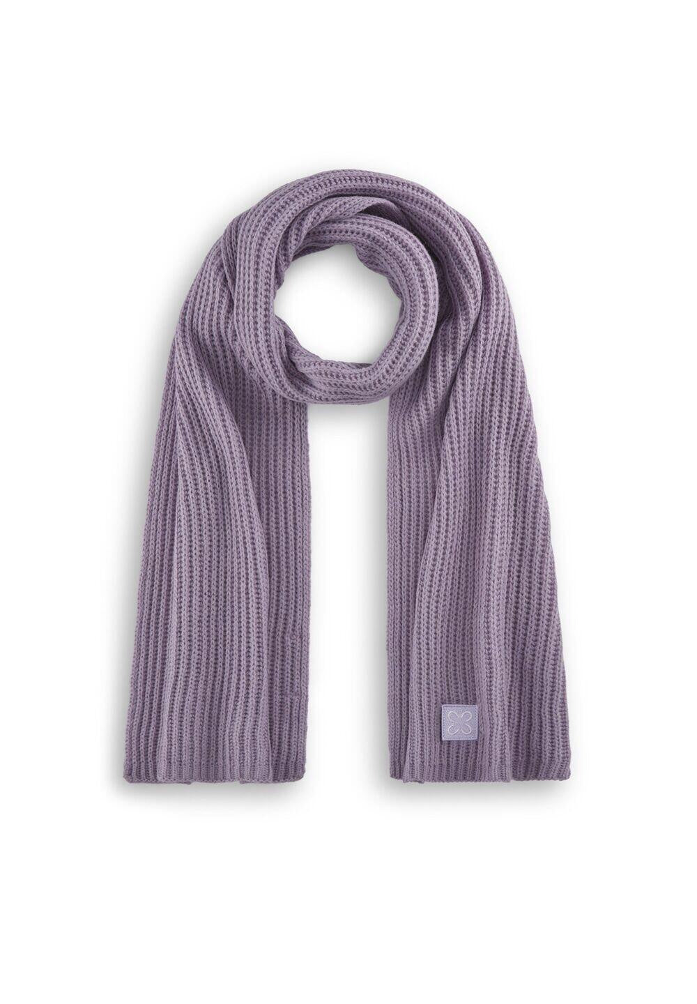 Gerippter Strickschal - LIL2 - Violett