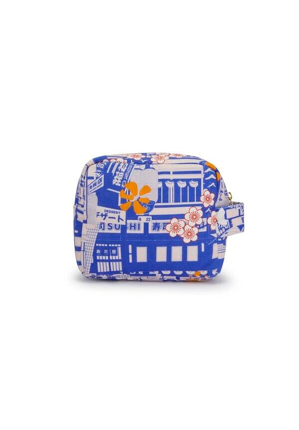 Kulturtasche mit Peanuts-Print - BLU2 - Blau