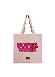 Shopper aus Canvas - PIN1 - Rosa