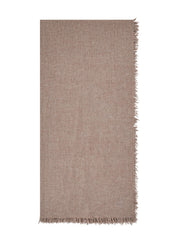Schal aus Wolle - BEI3 - Beige