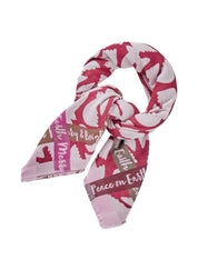 Tuch aus Wollmischung - RED2 - Rot