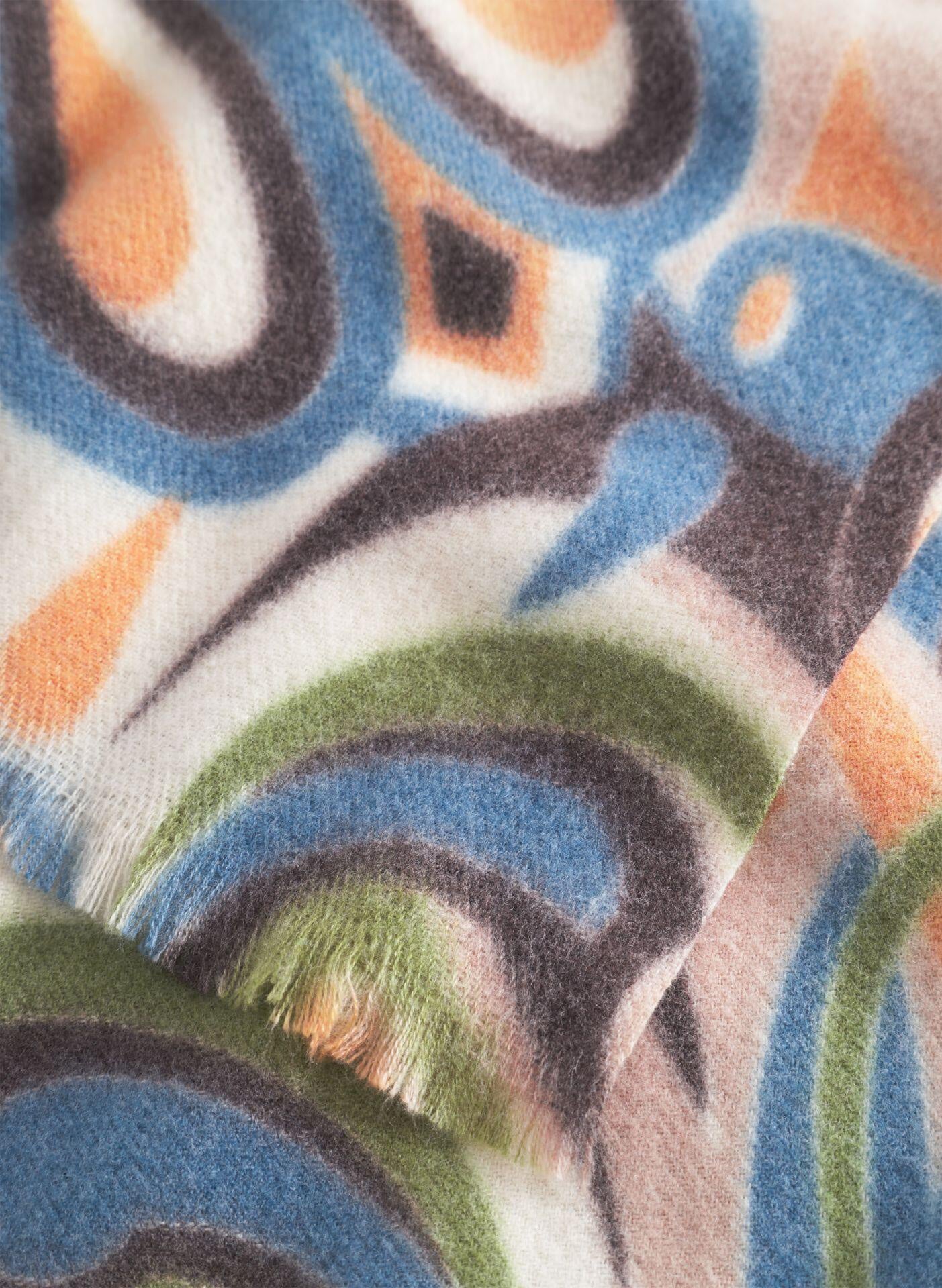 Schal mit Paisleymuster - CAM2 - Braun