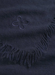 Schal aus Wolle - BLU4 - Blau