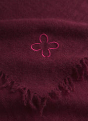 Schal aus Wolle - RED3 - Rot