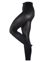 Leggings aus Baumwollmix - 3000 black - Schwarz