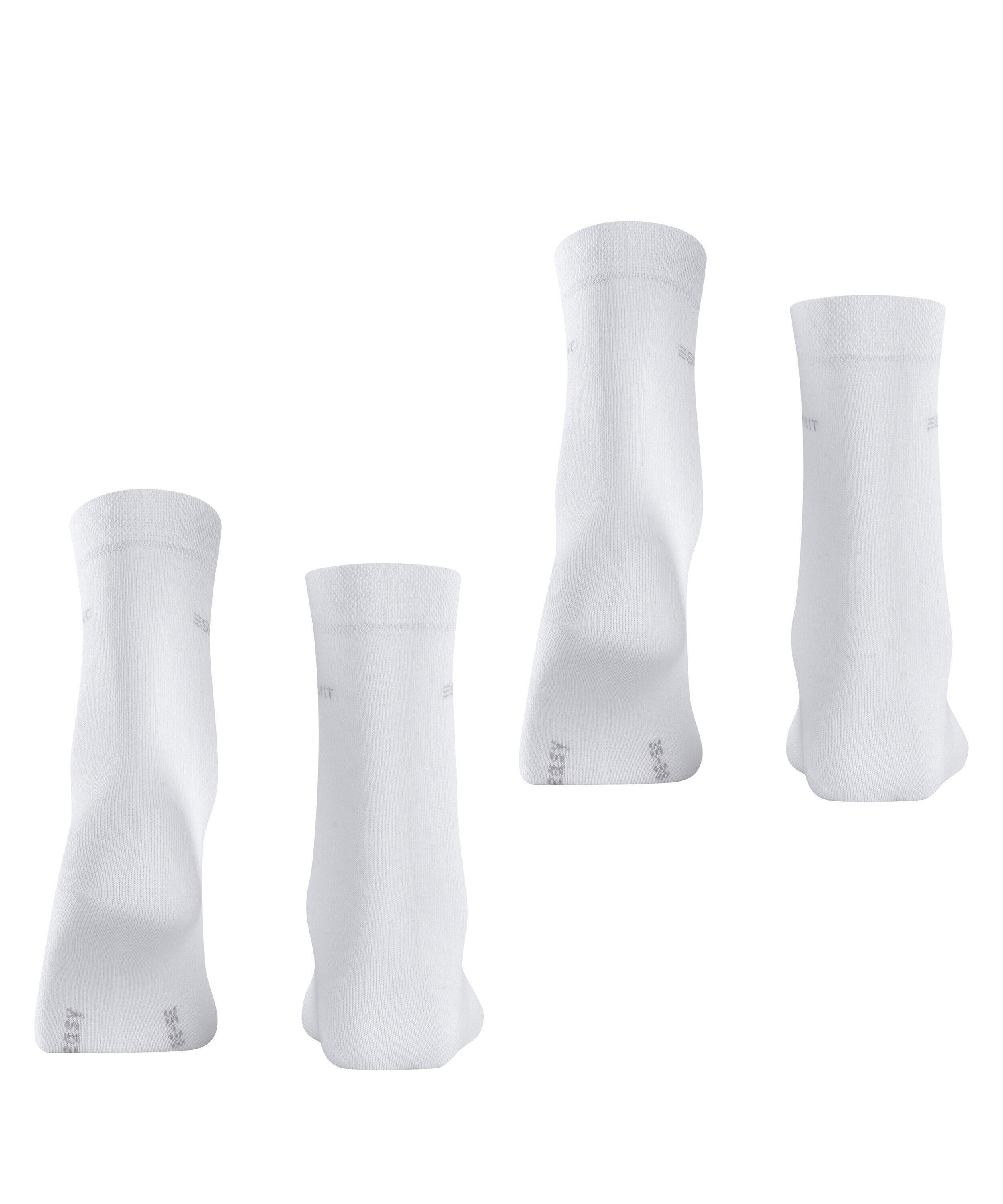 2er-Pack Socken - 2000 white - Weiß