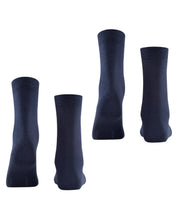 2er-Pack Socken - 6120 marine - Blau