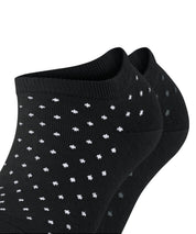 2er-Pack Gepunktete Sneakersocken - 3000 black - Schwarz