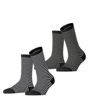 2er-Pack Socken - 0050 sortiment - Schwarz