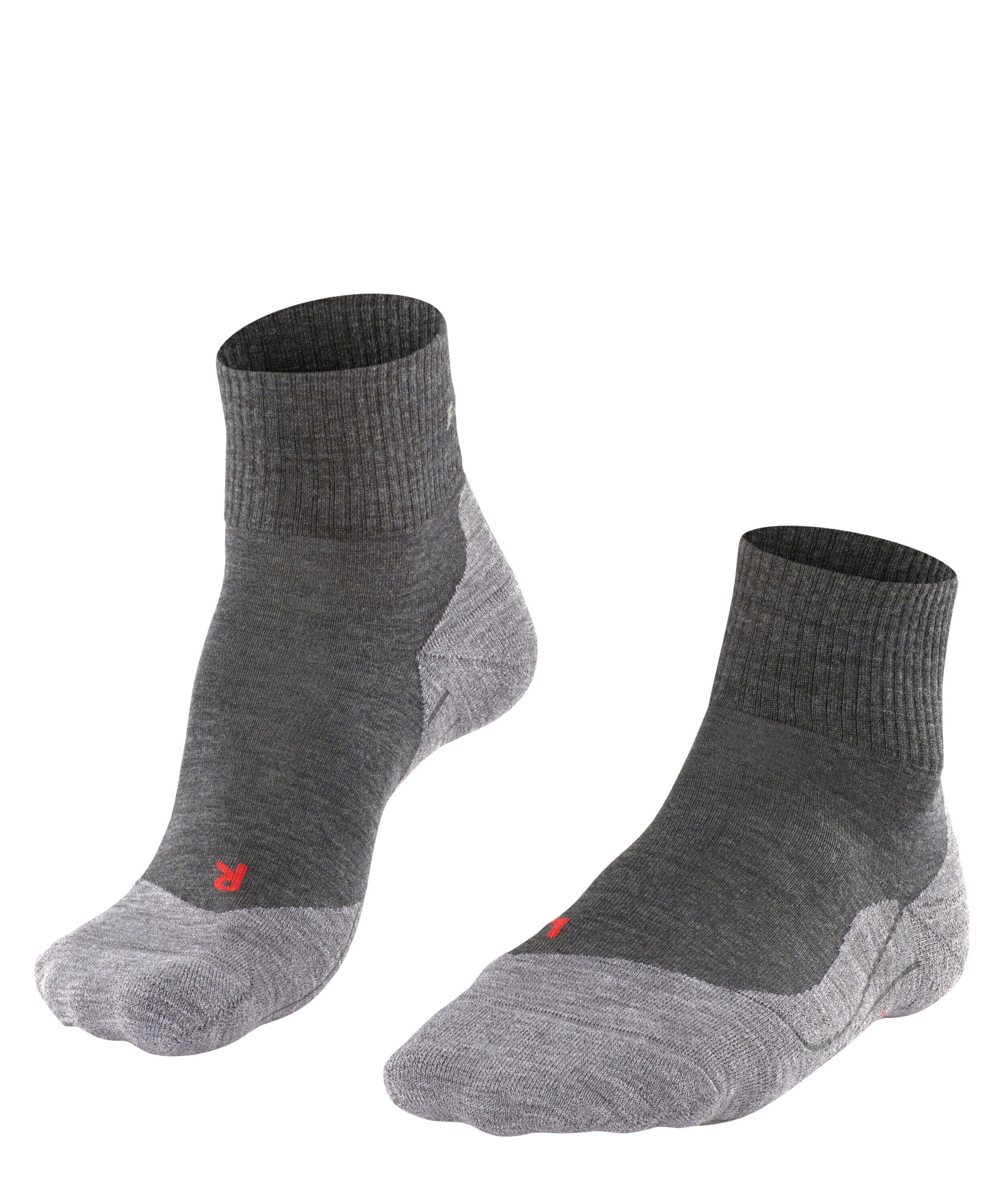 Wandersocken TK5 - 3180 asphalt mel. - Grau