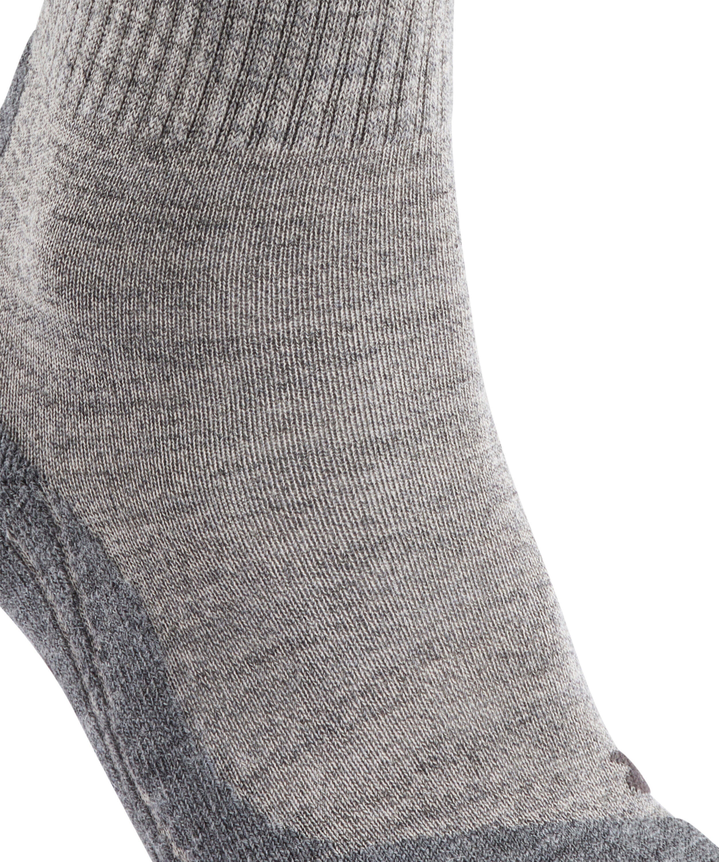 Stricksocken aus Schurwollmix - 4310 kitt mouline - Grau