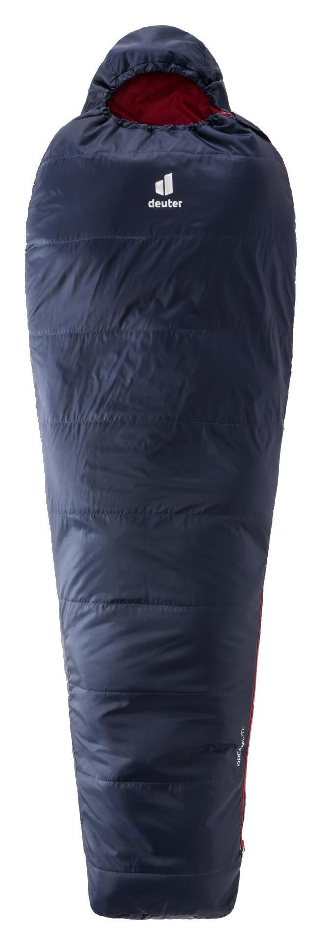 Schlafsack - 3524-navy-cranberry - Blau