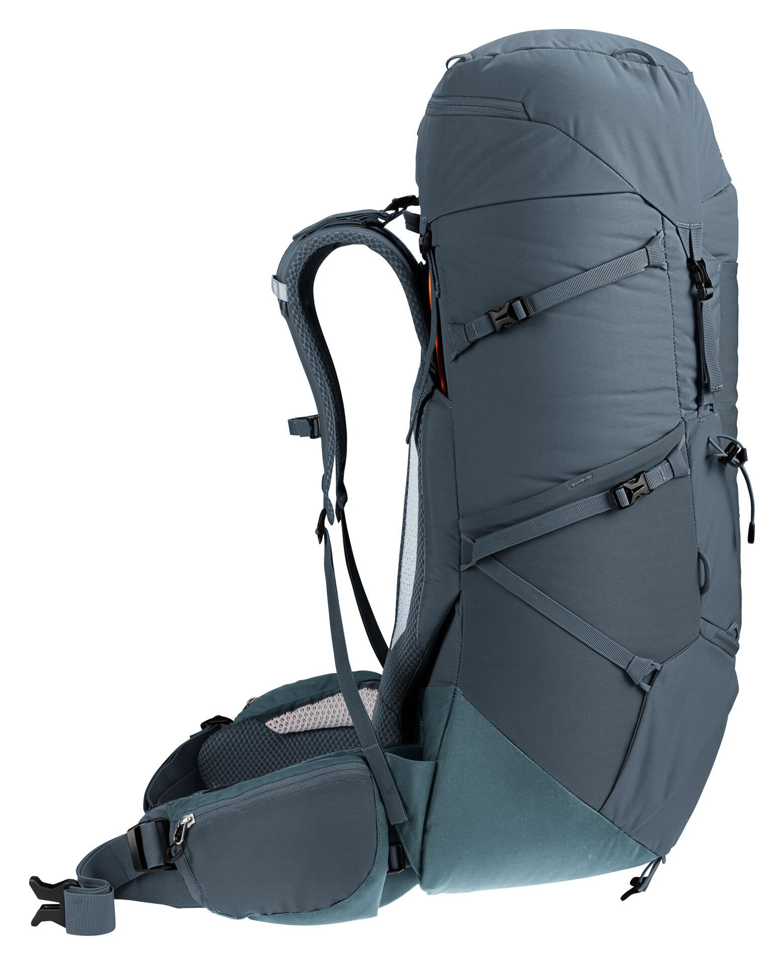 Wanderrucksack Aircontact Core 50+10 - 4409-graphite-shale - Grün