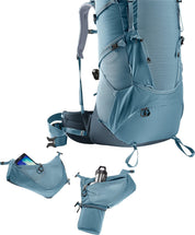 Wanderrucksack Aircontact Core 60+10 - 1374-atlantic-ink - Blau