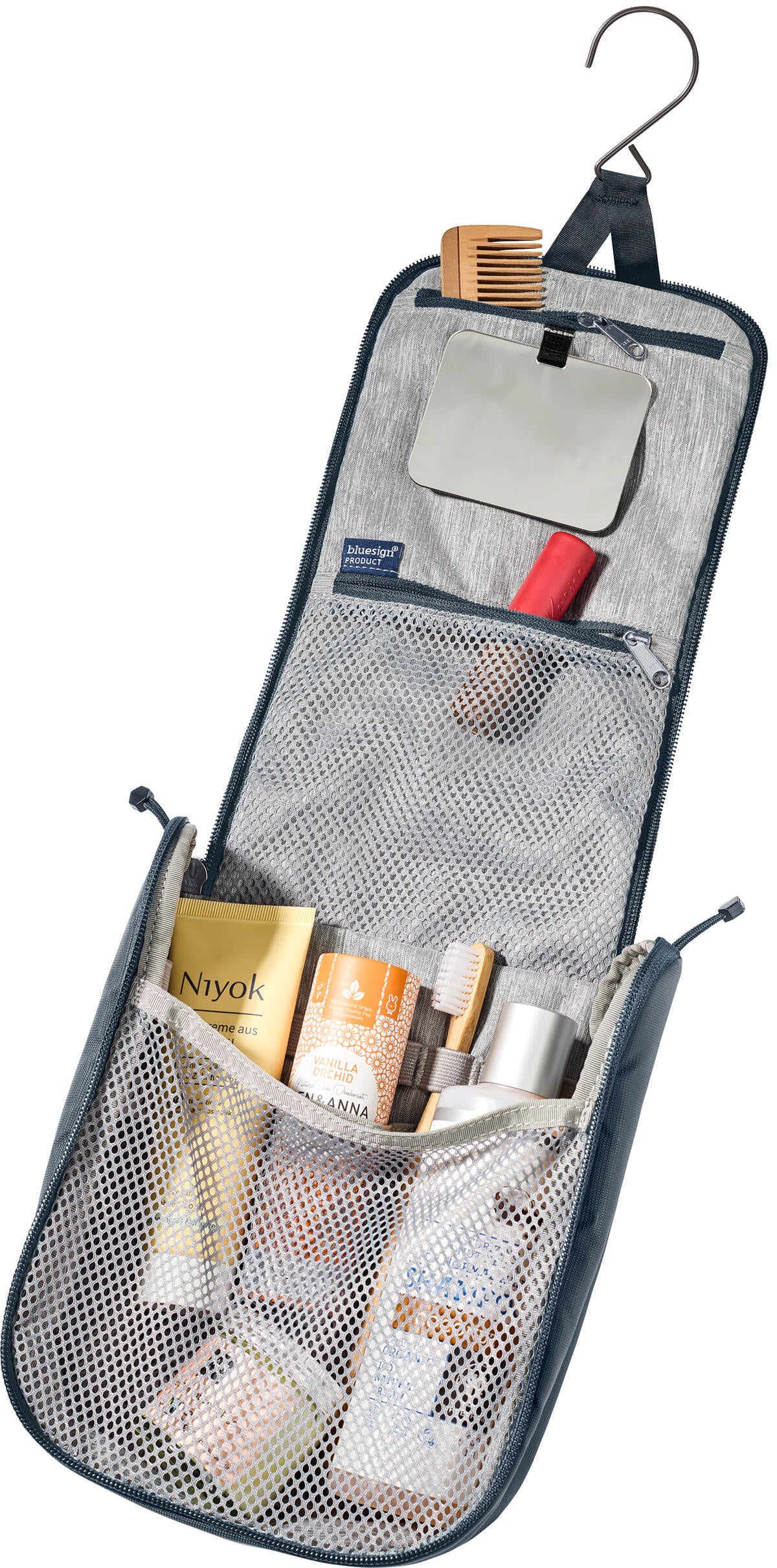 Waschtasche WASH CENTER I - 7000-black - Schwarz
