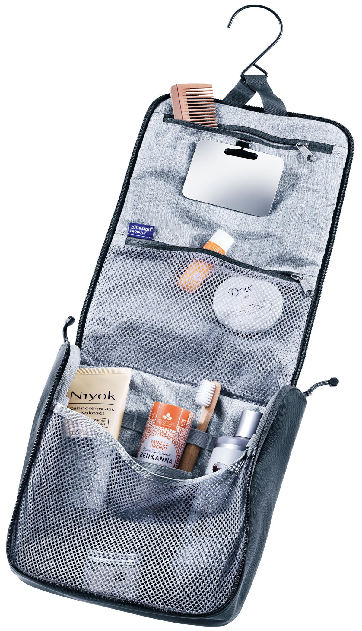 Waschtasche WASH CENTER II - 7000-black - Schwarz