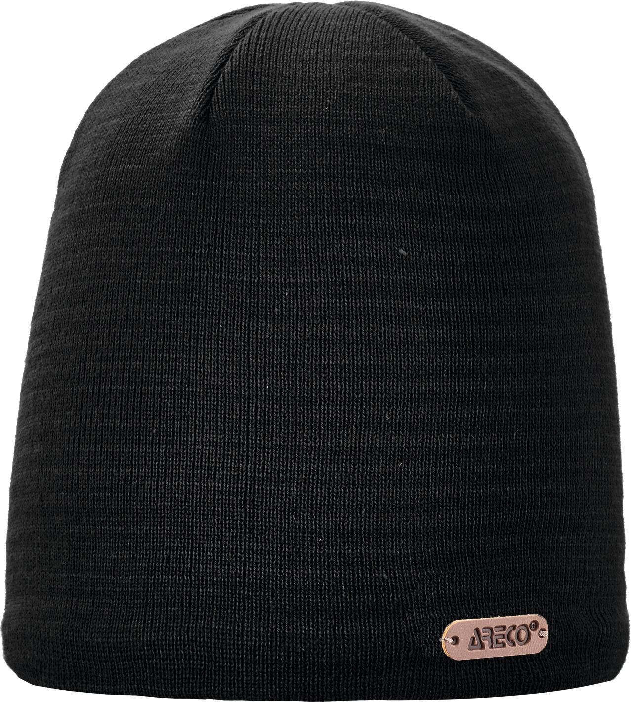 Beanie - 100-schwarz - Schwarz