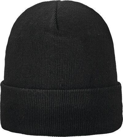 Beanie - 100-schwarz - Schwarz