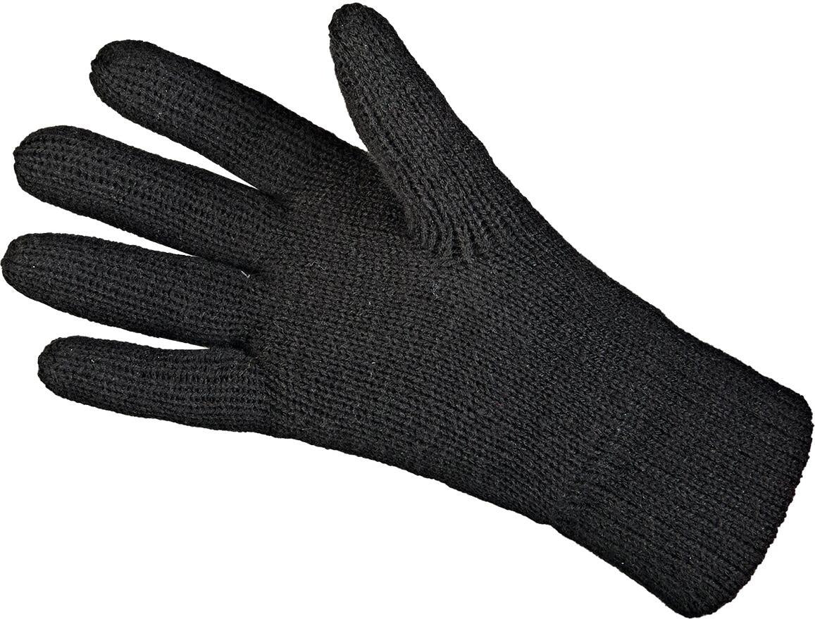 Herren Strickhandschuhe - 100-schwarz - Schwarz