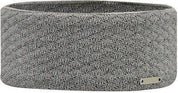 Stirnband aus Merinowollmix - 145-grau - Grau