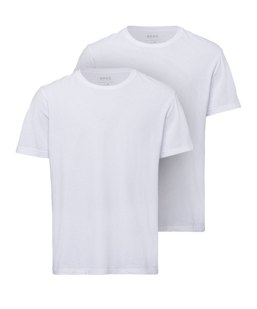 2er-Pack T-Shirts aus Baumwolle - 99-white - Weiß