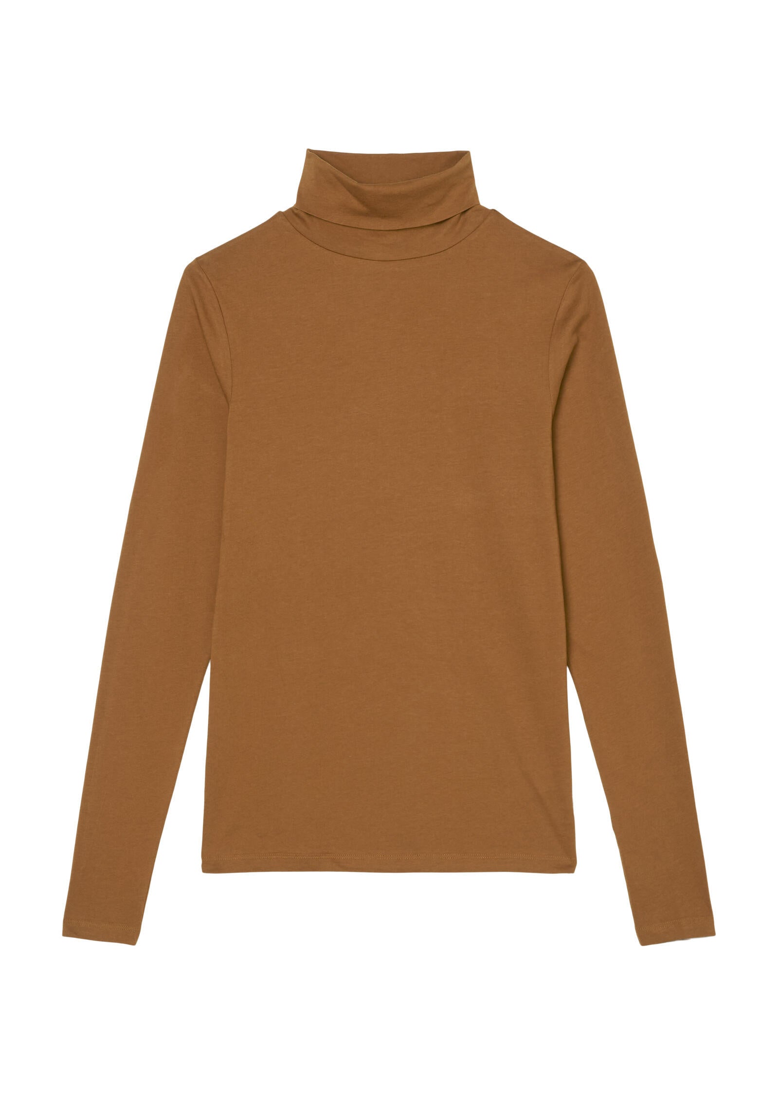 Rollkragenpullover - 748-true brown - Braun