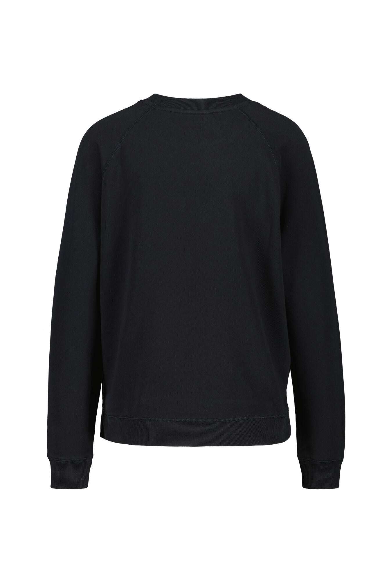 Sweatshirt aus Baumwolle - 990-black - Schwarz