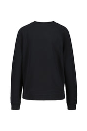 Sweatshirt aus Baumwolle - 990-black - Schwarz