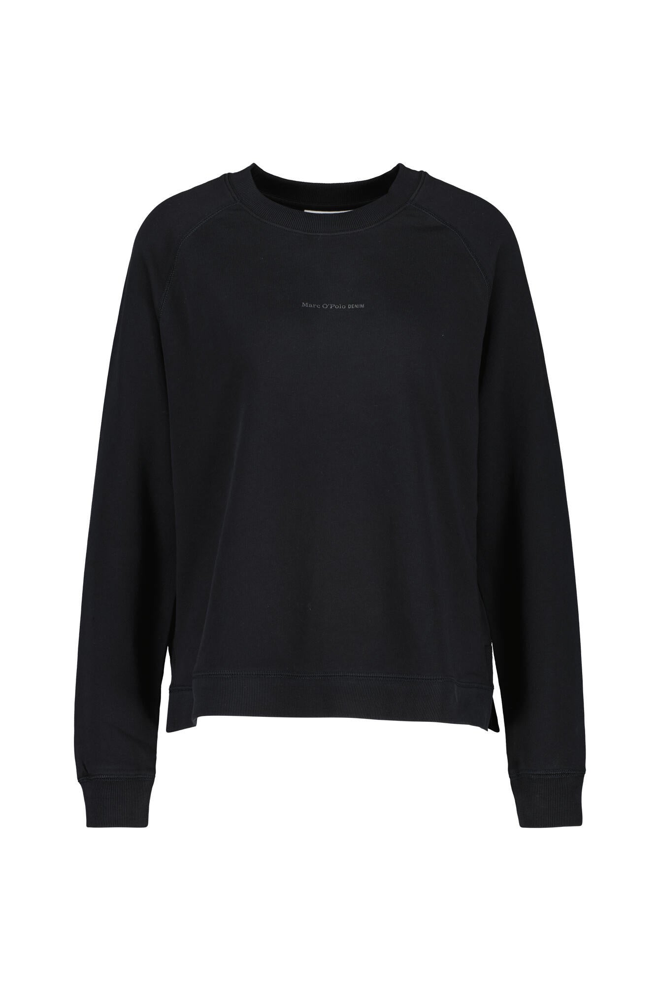 Sweatshirt aus Baumwolle - 990-black - Schwarz