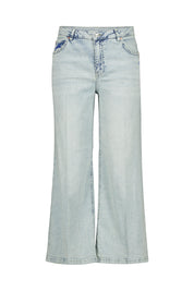 7/8 Jeans Wide Leg - 5300 - Blau