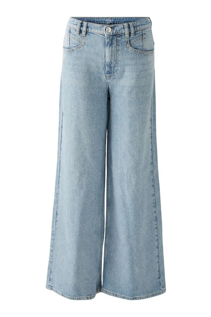 Jeans Wide Leg - 5300-blue denim - Blau