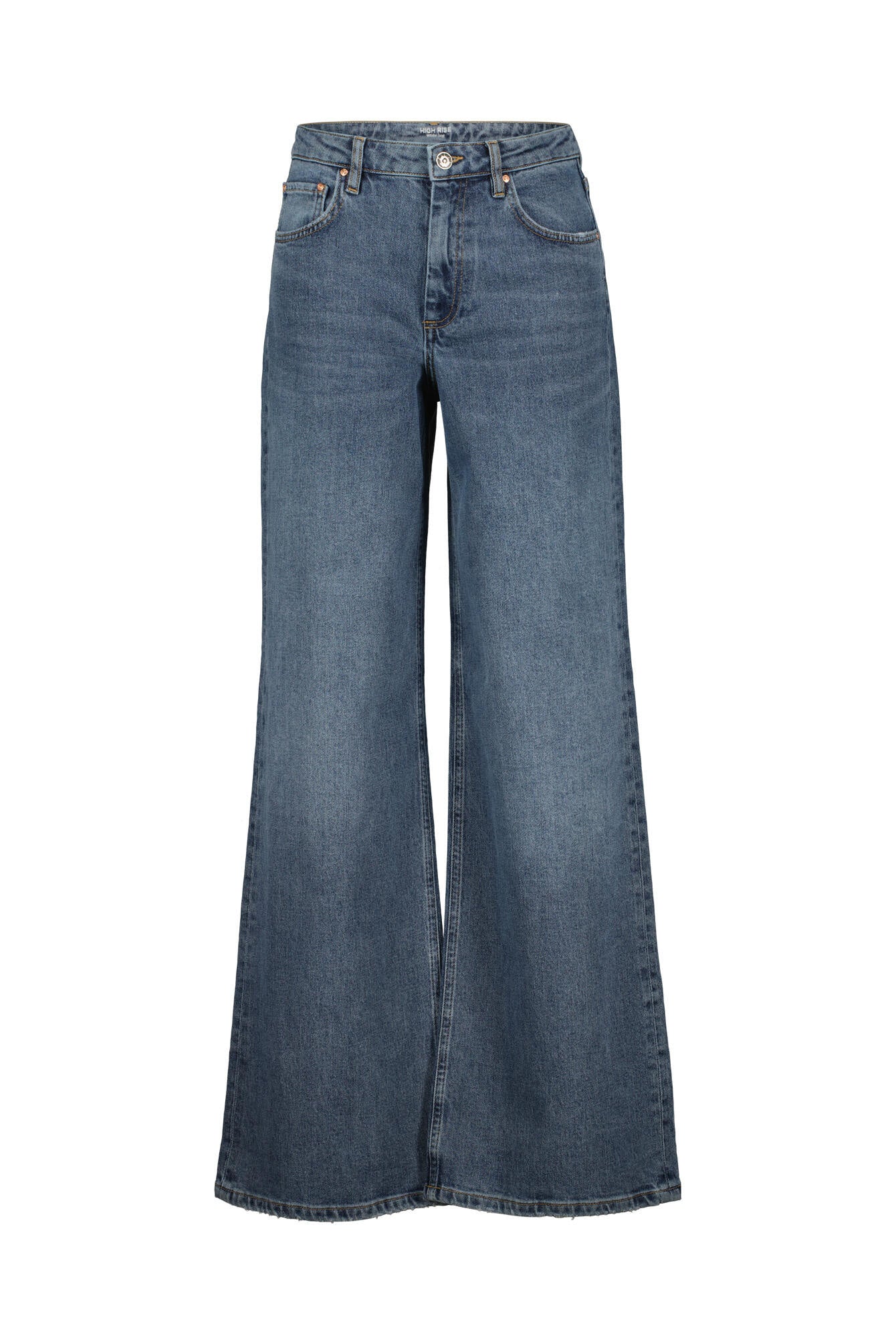 Jeans Wide Leg - 5500-darkblue denim - Blau