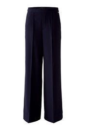 Businesshose Wide Leg - 5742-darkblue - Blau