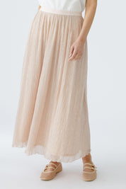 Faltenrock Maxi - 0318-rose cooper - Rosa