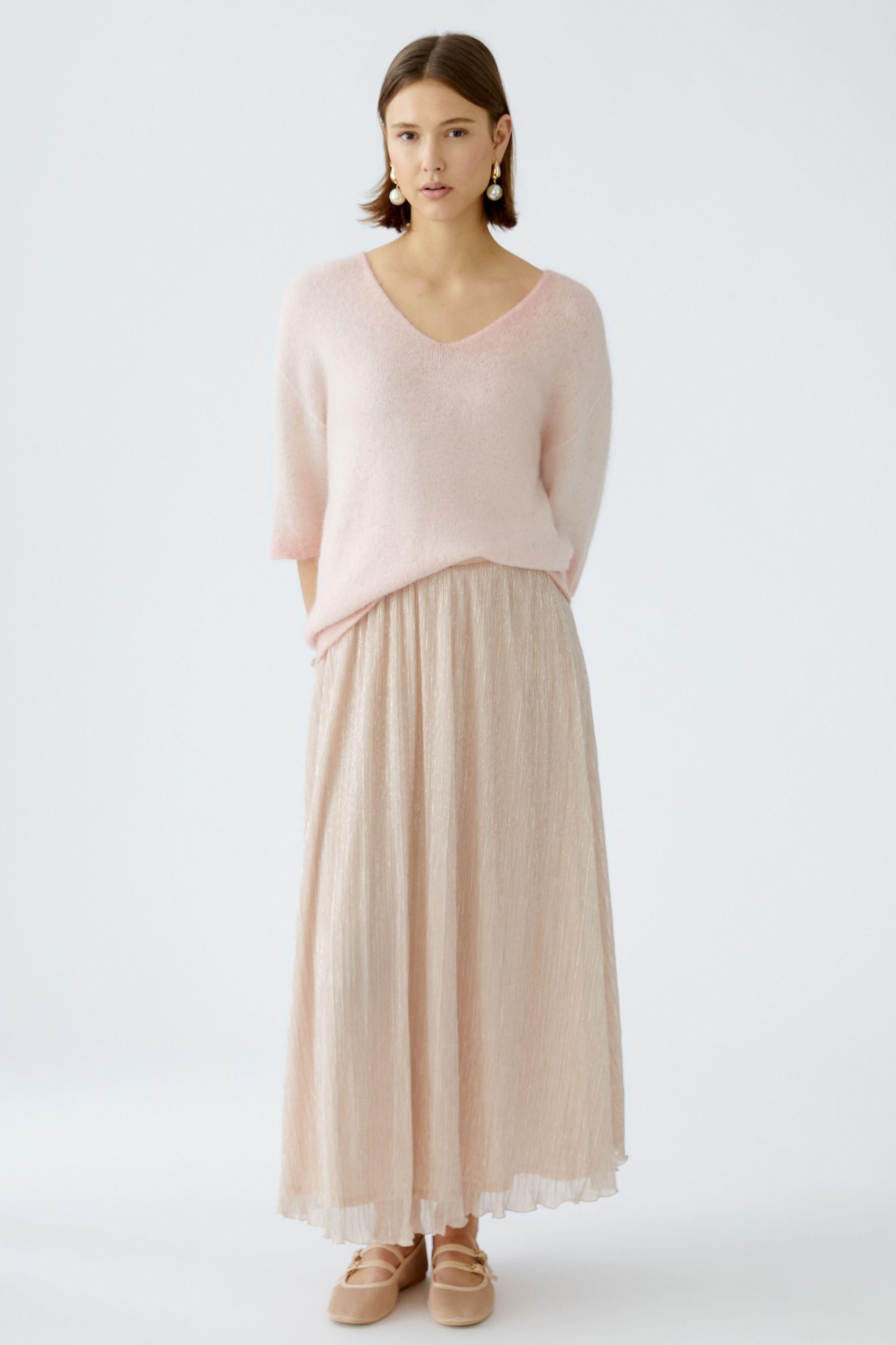 Faltenrock Maxi - 0318-rose cooper - Rosa