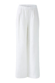 Leinenhose LINEN LOVE Wide Leg - 1002-optic white - Weiß