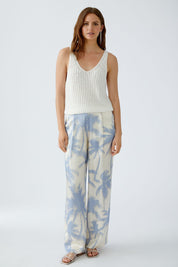 Stricktop Slim Fit - 1006-cloud dancer - Weiß