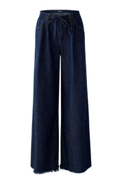 Wide Leg Jeans - 5900-raw denim - Blau