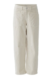 Cordhose Barrel Fit - 1136-offwhite - Creme
