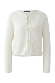 Strickjacke - 1018-gardenia - Creme