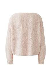 Strickpullover aus Wollmix - 3034-sepia rose - Rosa