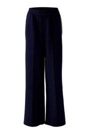 Schlupfhose Wide Leg - 0571-dk blue white - Beige