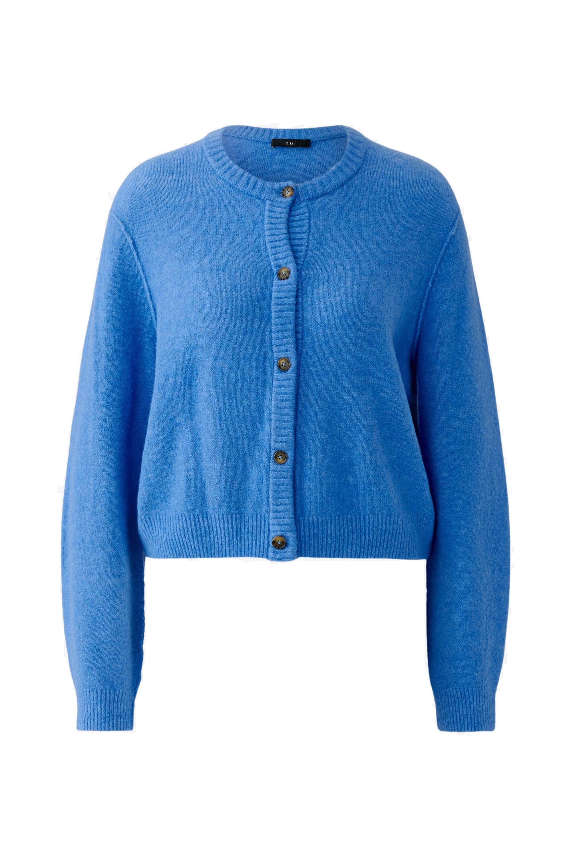 Strick-Cardigan ILAYA - 5356-blue - Blau